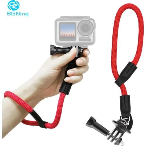 BGNing Camera Lanyard Wrist Band Safety Lanyard Hand Rope with 1/4'' Adapater for Gopro 8 7 6 5 Hero OSMO MOBILE 3 Action Camera
