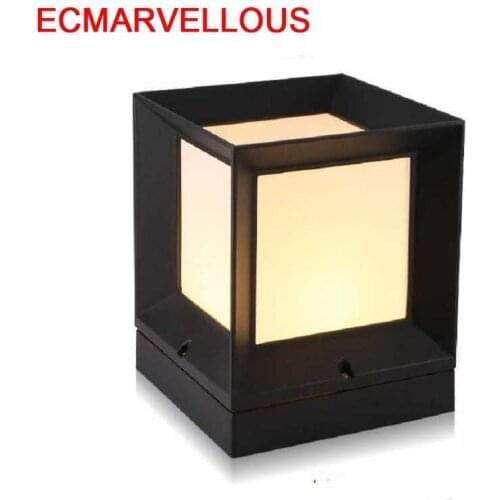 Garden Light Lamp Post LED Solar Terraza Y Jardin Decoracion Outdoor Spotlight Luminaire Exterieur Landscape Lighting