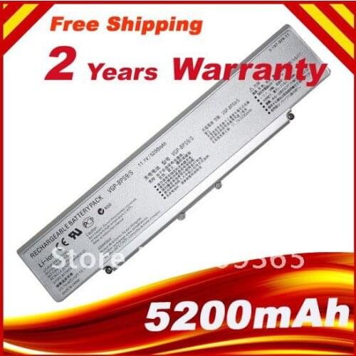 Silver Laptop battery for SONY VAIO VGP BPS9 BPS10 BPL9 BPL10 VGP-BPL9 VGP-BPS9A/B VGP-BPS9/S VGP-BPS9A/S VGP-BPS9/B