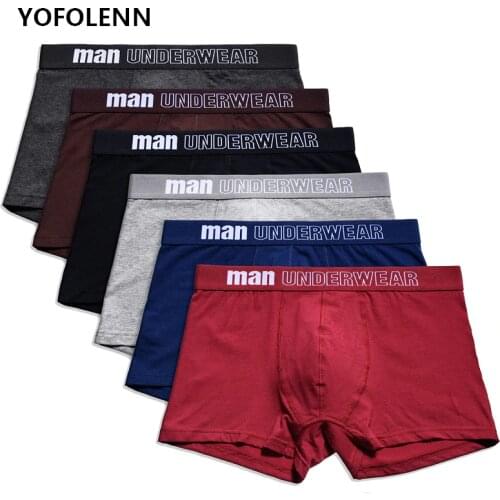 4 Pcs/Lot Cotton Underwear Men Boxer Underpants for Male Mens Boxers Calzoncillos Hombre Panties Shorts Boxershorts Sexy Man