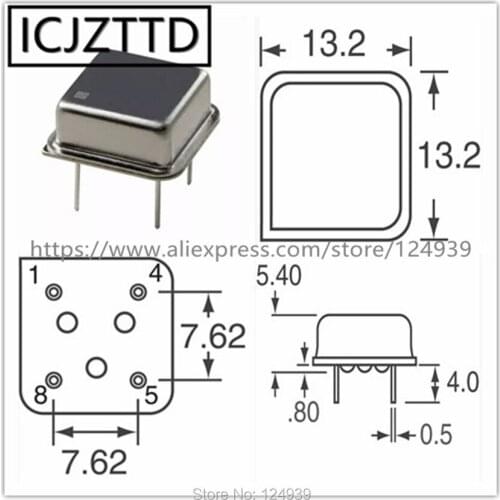 27.000MHZ 27MHZ 27.000M 27M 28.636MHZ 28.63636MHZ 30MHZ 30M 30.000MHZ Half size 3.3V 5V DIP-8 13.20mmx13.20mm 4Pins OSC