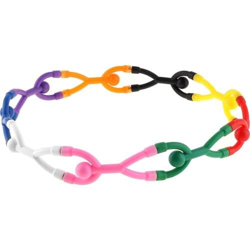 9Pcs PVC Rubber Magnets Man Novelty Curiously Mini Cute Q-Man Magnet Toy Awesome Gift