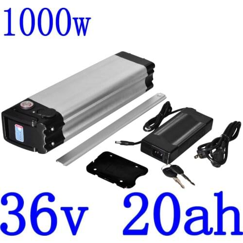 36V 12AH electric bicycle battery 36V 10AH 12.5AH 13AH Lithium Battery with 15A BMS with 2A charger for 36V 250W 350W 500W motor