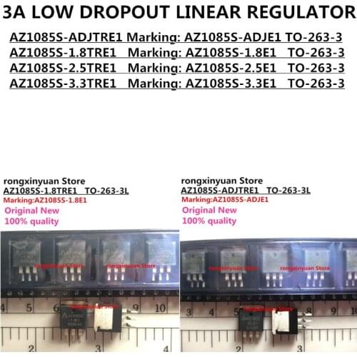 AZ1085S-ADJTRE1 AZ1085S-ADJE1 AZ1085S-1.8TRE1 AZ1085S-1.8E1 AZ1085S-3.3TRE1 AZ1085S-3.3E1 AZ1085S-2.5TRE1 AZ1085S-2.5E1 AZ1085S