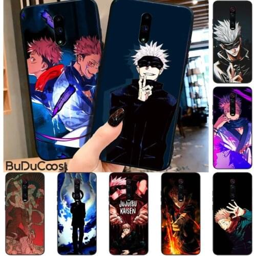 Anime Jujutsu Kaisen Phone Case for RedMi 5 5plus 6 Pro 6A S2 4X GO 7A 8A 7 8 9 K20 case
