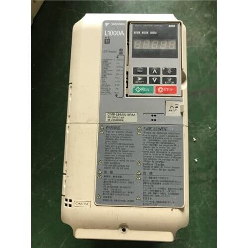 CIMR-LB4A0018FAA 7.5KW 380V inverter , used in good condition . 80% appearance new , good working , free shipping