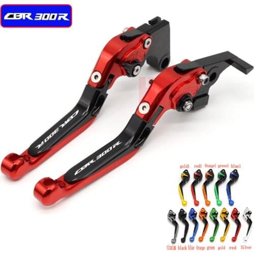 CNC Motorcycle Foldable Extending Brake Clutch Levers And Moto 170mm Lever For Honda CBR300R/CB300F/FA CBR 300 R 2014-2016