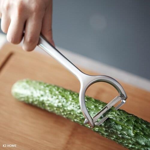 K2 Home Y Shaped Peeler Metal Vegetable Peeler for Fruit Easy Handle Ultra Sharp Quality Zesters in Black