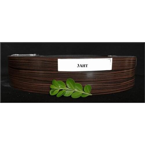 Preglued Veneer Edging PVC Edge Banding for Wood Kitchen Wardrobe Board Edgeband Edge Ebony