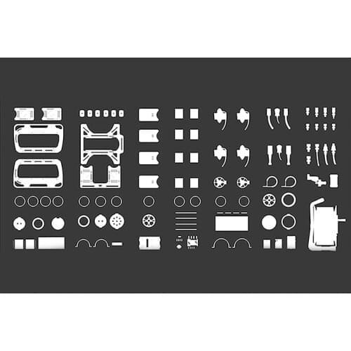 ROV DIY Kit OpenROV DIY Open Frame Universal Remote Operated Vehicle Develop Sets Framework Autonomous Underwater Vehicle Parts