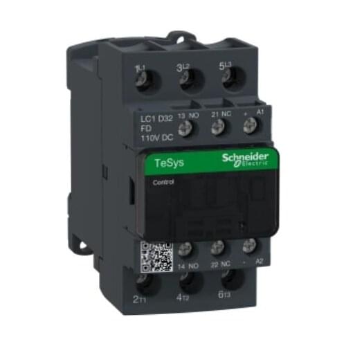 LC1D32 LC1D32FD LC1D32FDC TeSys D contactor - 3P(3 NO) - AC-3