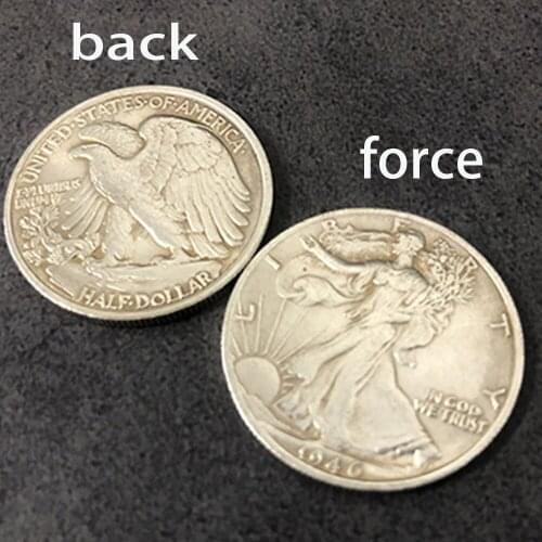 Magnetic Walking Liberty Half Dollar ( Super Strong,3.05cm, Brass) Magic Tricks Close Up Magia Coin Magie Illusion Gimmick Prop
