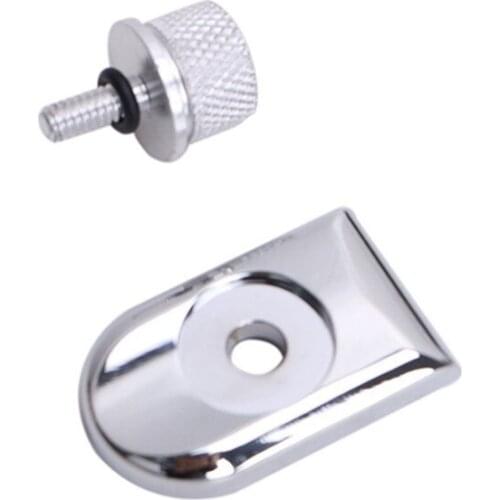 Motorcycle Aluminum Rear Fender Seat Bolt Tab Screw Mount Knob Cover For Harley Sportster Wide Street Glide Touring 1996-2017