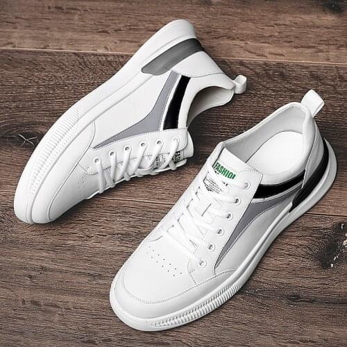 2021 Branded Mens Shoes Genuine Leather Casual Luxury Shoes Man Non Slip Breathable Loafers Men Skateboard Hombre Big Size 45