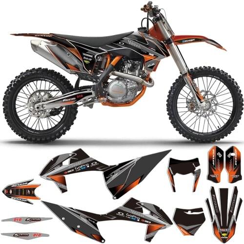 Sticker for KTM EXC EXCF EXC-F 2020 2021 Decal for KTM SX SXF SX-F 2019 2020 3M Team Graphic Kit 125 150 250 350 450