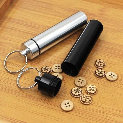 Portable Household DIY Aluminum Alloy Needle Storage Box Practical Needle Storage Tube Not Inclued Needle