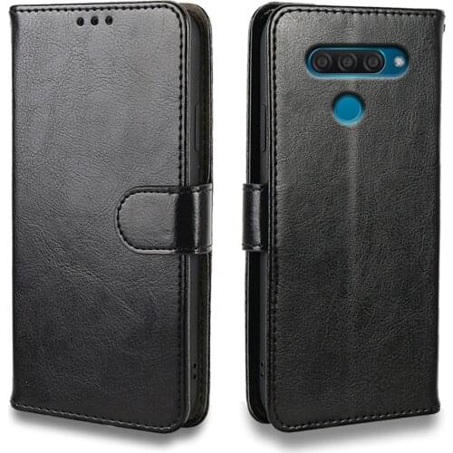 Luxury Case For LG Q60 V10 V20 V30 V40 V50 K9 Q6 Q7 G4 G5 G6 G8 K40s K50 K50s Case leather Wallet Card Slot silicone Cover Phone