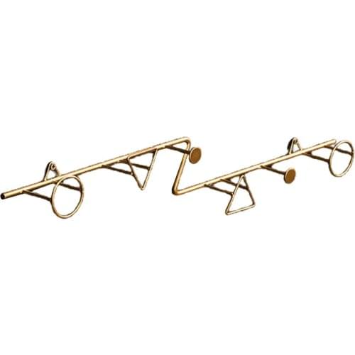 Modern Creative Iron Art Storage Decoration Coat Hook Clothing Store Wall Wall Personality Coat Rack
