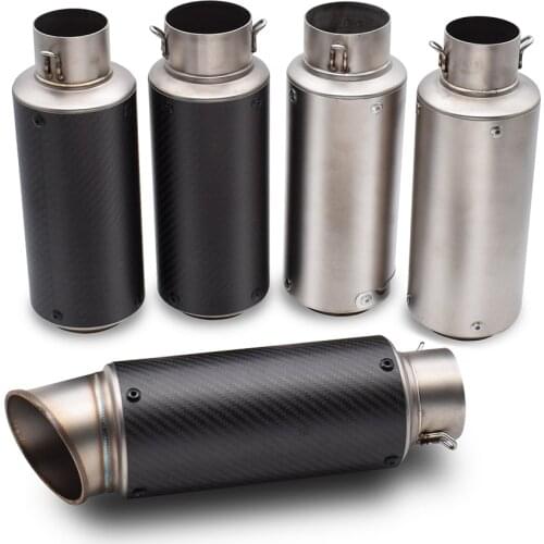 51mm 60mm Motorcycle pipe exhaust with DB killer Exhaust Pipe Muffler For Suzuki Bandit 650S DL1000 GSF 1250 1200 650 BANDIT