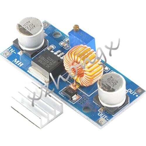 XL4015 DC-DC adjustable buck module 4~38V high power 96% high efficiency low ripple 5A