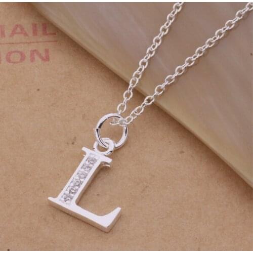 AN218 Hot Pendant Necklaces For Women Charm Silver Color Fashion 925 Fashion Jewelry Pendant L /ayaajpha Aozajgga