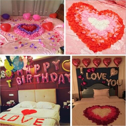 1000pcs/lot Wholesale Wedding Rose Petals Decorations Flowers Polyester Wedding Rose New Fashion Artificia 7Z