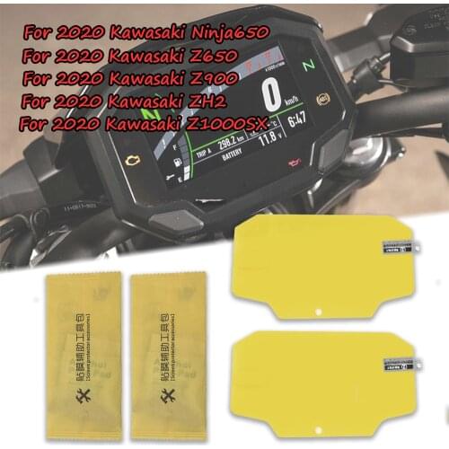 2020 Ninja650 Z650 ZH2 Z1000SX 1000SX Z900 Screen Protector Cluster Anti Scratch Dashboard Cover Instrument Protective Film