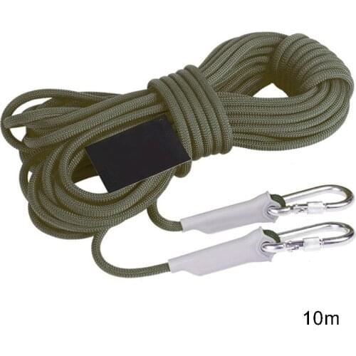 8mm 10/15/20m Outdoor Rock Climbing Mountain Survival Safety Rescue Umbrella Rope Cord Reflective Survival Rope Camping Cord