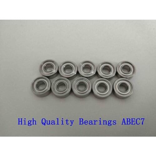 Free shipping 10PCS 4x7x2.5 Stainless steel hybrid ceramic ball bearing SMR74 ZZ CB A7 LD 4x7x2.5mm Fishing vessel bearing
