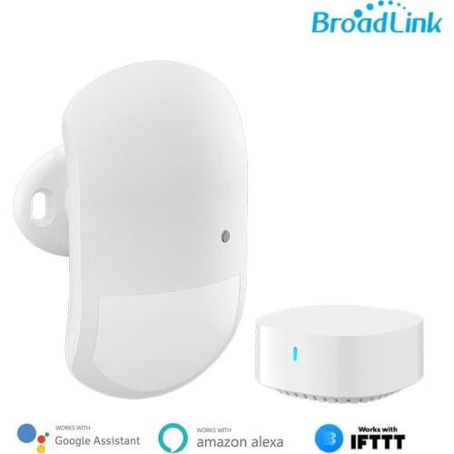 Broadlink Smart PIR Motion Sensor Detect Alert Wireless Home Security Driveway Alarm Via Alexa Google Home IFTTT With S3 HUB