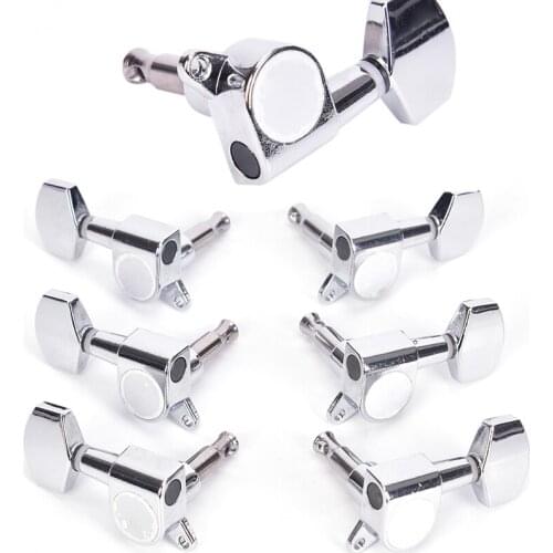 Guitar Sealed Small Peg for Acoustic Electric Guitar Guitar Parts with LOGO Tuning Pegs Tuner Machine Heads