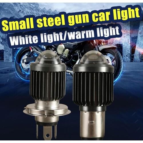H4 LED Motorcycle Headlight Bulbs HS1 H6 Scooter Motorbike Headlamp Light High/low Beam 15W 1200LM Spotlight Light Accessories