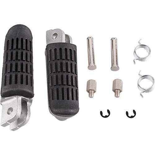 Motorcycle Front Rider Footpegs Footrests Pegs Mount Bracket Kit For Honda CB400/600/900F/1300SF CBR1000F/1100XX/600 F2 F3