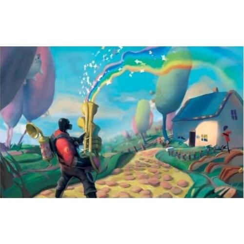 Kwokguo Wall Paintings Landscapes