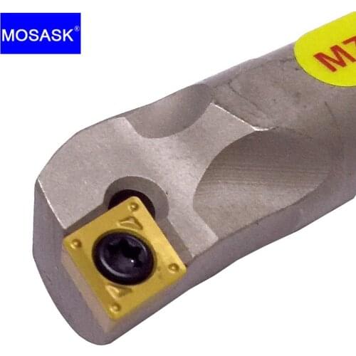 MOSASK SCLCR Boring Cutter H06K-SCLCR06 CNC Lathe Toolholders Shockproof High Speed Steel Internal Turning Tool