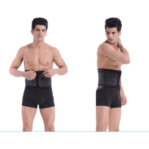 ALL FIT IN Women Men Back Support Belt Elastic Back Belt Support Back Brace Lumbar Belt Waist Corset Pain Large Size