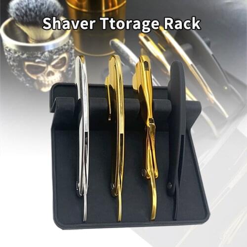 Professional Razor Black Storage Rack Display Stand