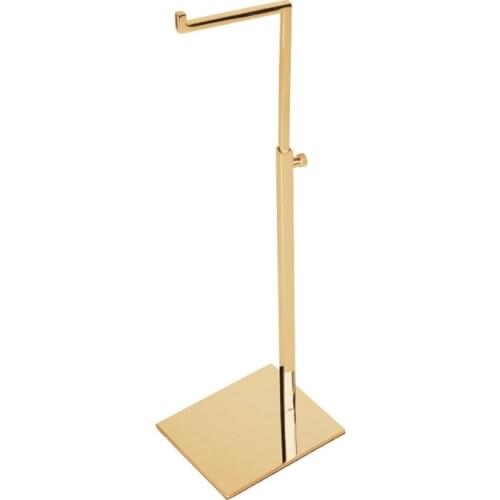 Adjustable Stainless Steel Women Handbag Bag Display Stand Holder wig hat scarves hook racks Matte gold Mirror Silver