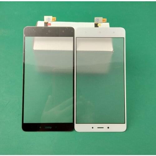 5Pcs/lot Touch Screen For Xiaomi Redmi Note 4/Note 4X Touch Panel Digitizer Sensor Front Note 4 4X LCD Glass Lens Replacement