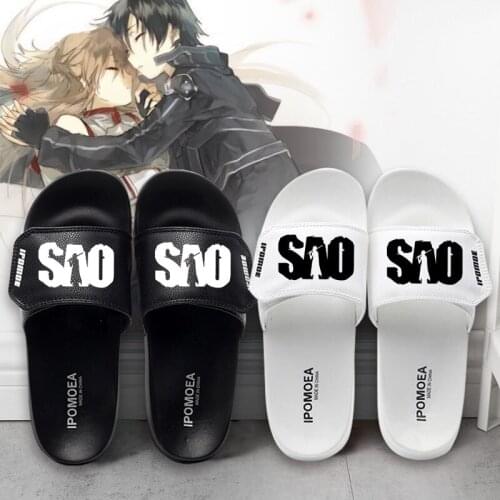 Sword Art Online Sword Art Online Yuuki Asuna Cosplay Slippers Flip Flops Casual Summer Shoes Costume Prop