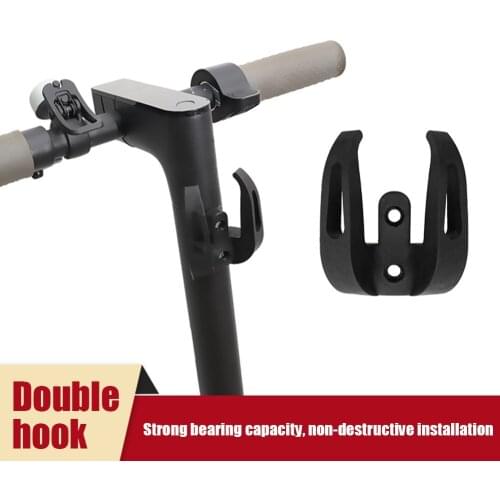 Electric Scooter Front Hook E-Bike Bag Dual Claw Hook Skateboard Storage Holder Replacement for Xiaomi M365/1S/Pro Accessories