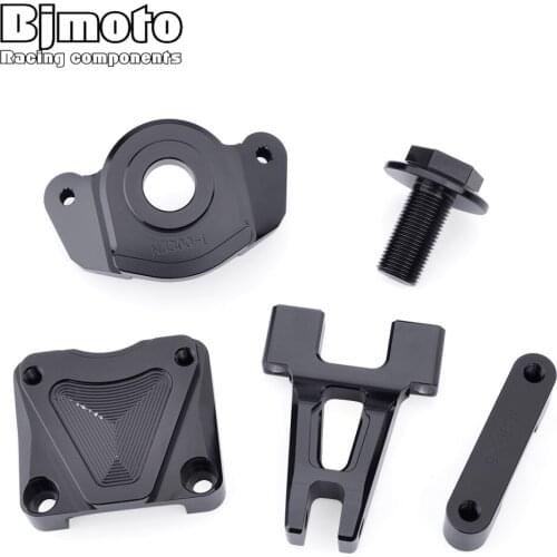 Motor Stabillizer Steering Damper Bracket Mount Kit For Kawasaki Ninja 250R 2008 - 2014 For Kawasaki Ninja 300 2013 2014 2015