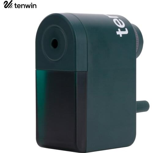 Adjustable Manual Pencil Sharpener Hand Crank Pencil Sharpener Sharpness for 6.5-8mm Pencil for Students School Office Supplies