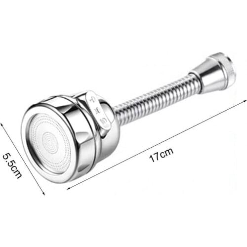 360 Degree Flexible Nozzle Spout Water Saving Kitchen Sink Tap Faucet Extender