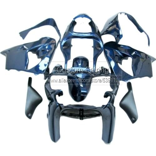 High quality Plastic fairing for Kawasaki ZX9R Ninja zx 9r 2001 2000 00 01 dark blue Motorcycle fairing kit MF68
