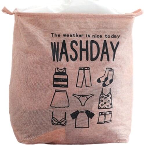 Hot Sale 75L Laundry Basket Laundry Bin with Drawstring Large Collapsible Storage Basket for Clothe Household