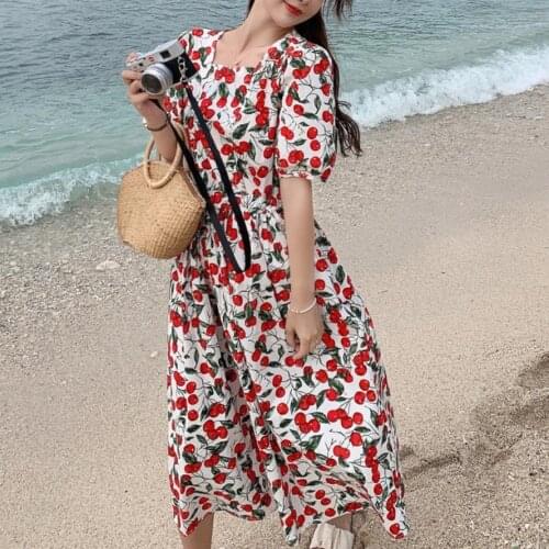 Plus Size 2021 Casual Vestidos Ladies Dresses Short Sleeve Loose Print Women Clothes Plus Size 4xl Women Dress