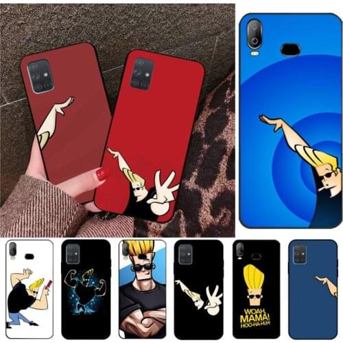 CUTEWANAN Johnny Bravo used to be my show Phone Case For Samsung Galaxy A01 A11 A31 A81 A10 A20 A30 A40 A50 A70 A80 A71 A91 A51