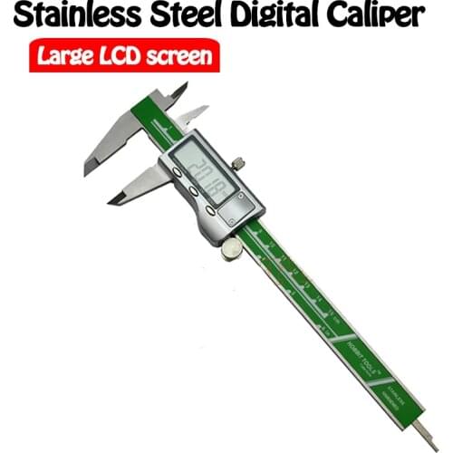 Stainless Steel Digital LCD Electronic Vernier Caliper MM/Inch 0-150MM Accuracy 0.01mm Plastic Box Packing