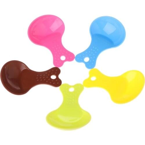Pet Feeding Shovel Spoon Dispenser Dogs Cats Puppy Litter Feeder Scoop Supplies 449C
